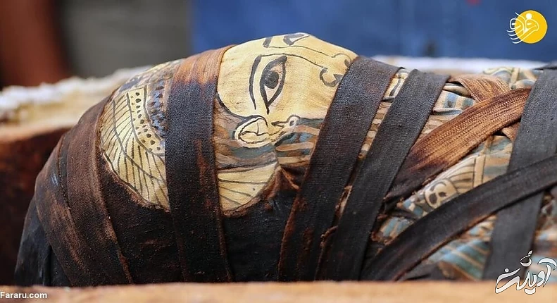 کشف دهها تابوت باستانی ۲۶۰۰ ساله در مصر + تصاویر